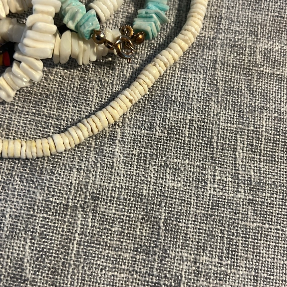 Shell chip bracelet and anklet mix lot - Picture 5 of 6